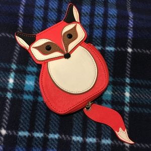 Kate Spade Red Fox Coin Purse